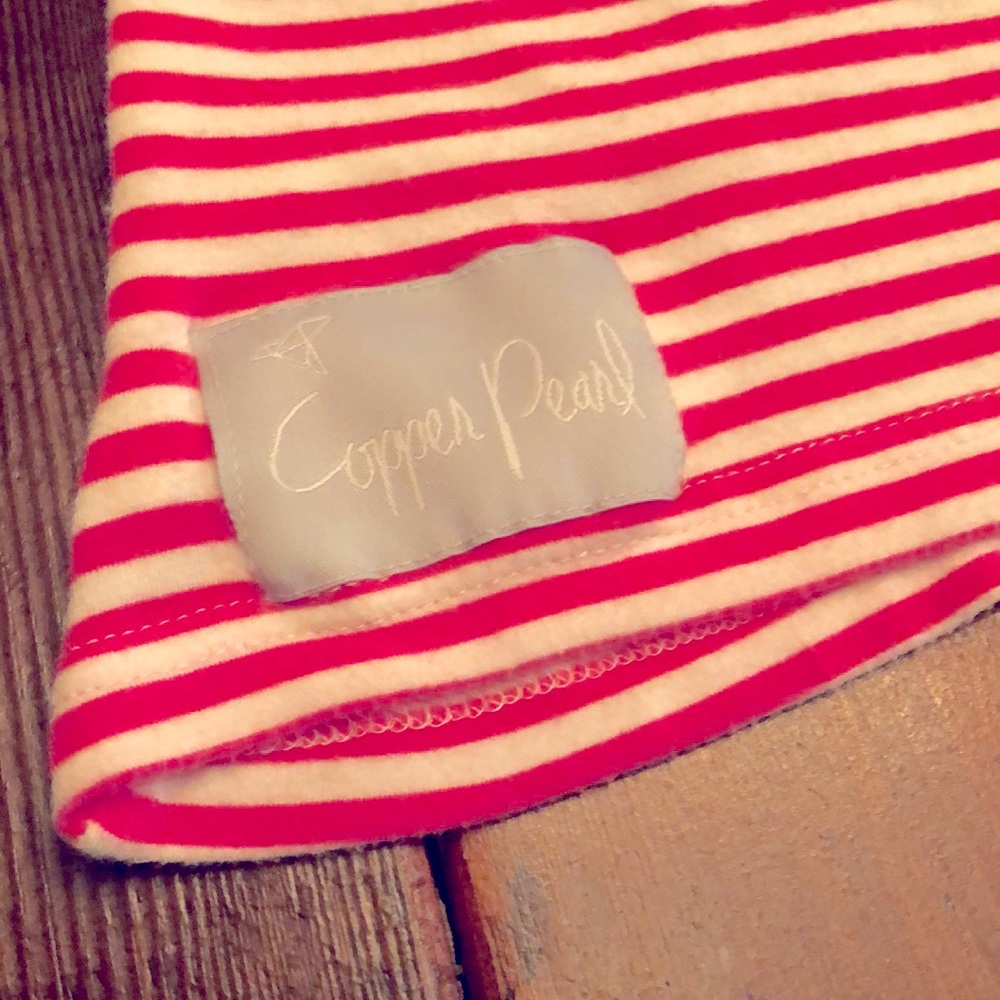 Copper Pearl Multi-Use Car Seat Cover/Nursing Cover: Hot Pink & White Striped